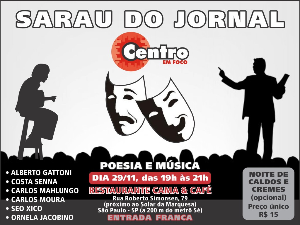 Sarau do Jornal Cama & Café